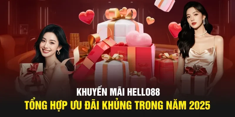 Khuyến Mãi Hello88 - Tổng Hợp Ưu Đãi Khủng Trong Năm 2025